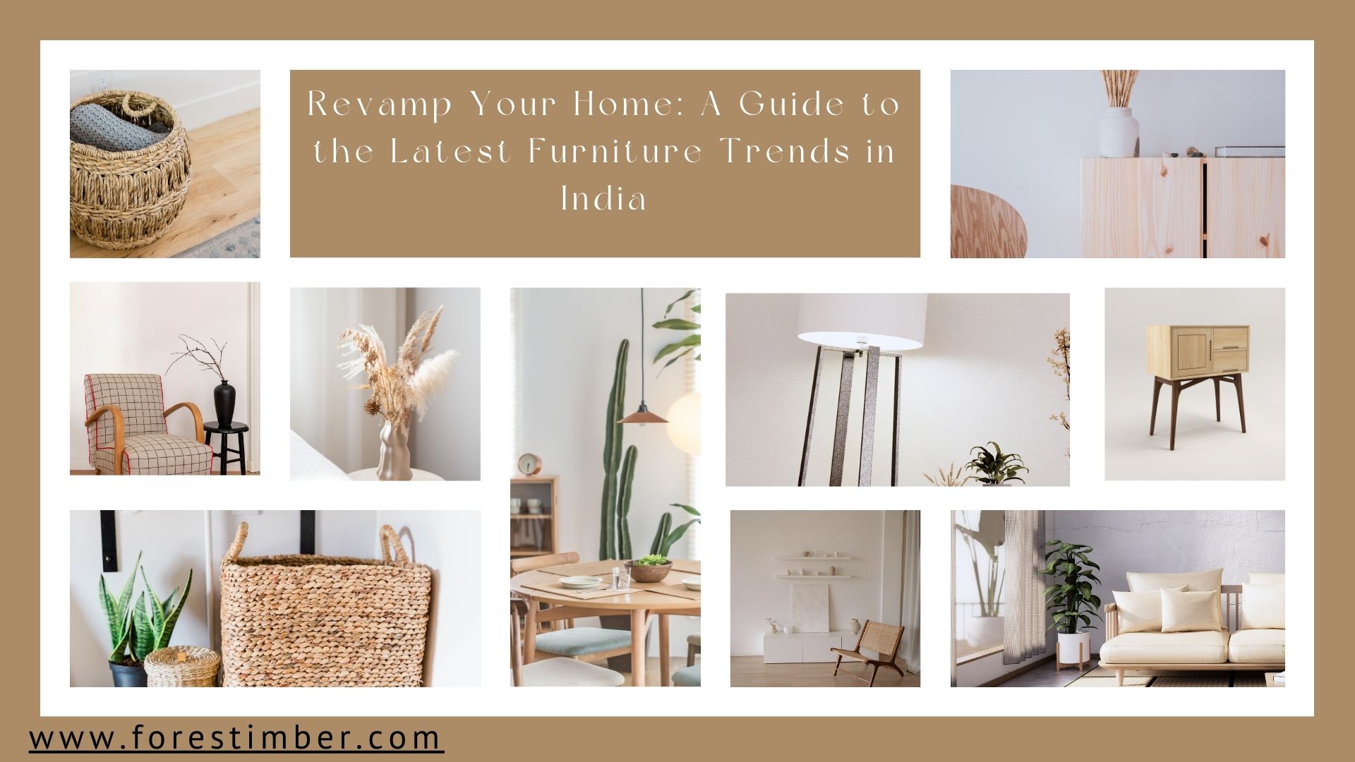 Revamp Your Home: A Guide to the Latest Furniture Trends in India